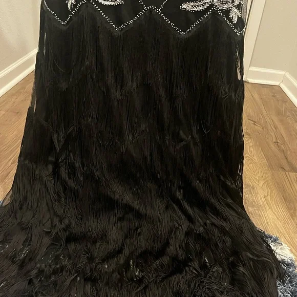 Babeyond- Flowery Multi-Layer Maxi Mermaid Plus Size Dress - Picture 9 of 17